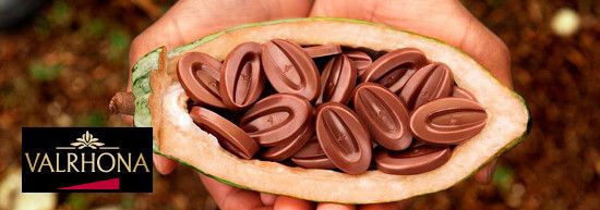 Valrhona, internatioal führender Hersteller von Edelkuvertüren und Schokoladen.