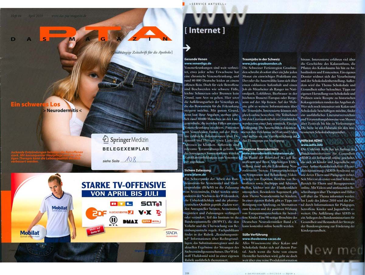 PTA Magazin, April 2010