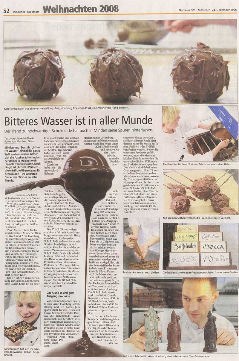 Mindener Tageblatt, 24.12.2008