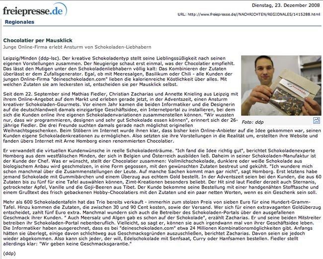 freiepresse.de, 2008