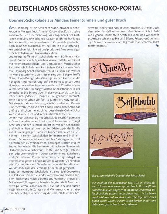 Wittekind Magazin, August / September 2008