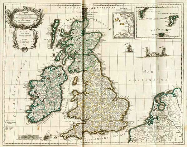 Karte England