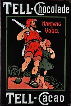Tell Cacao - Emailplakat um 1900/1901