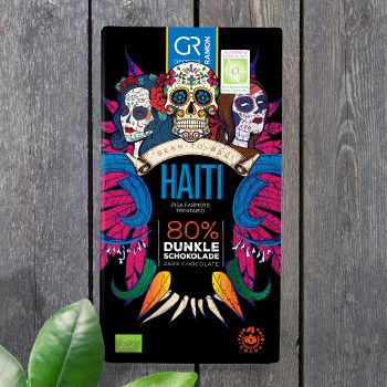 Tafelschokolade Haiti 80% von Georgia Ramon