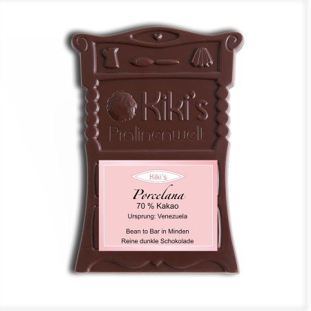 Bean to Bar Porcelana Schokolade von Kiki's Pralinenwelt