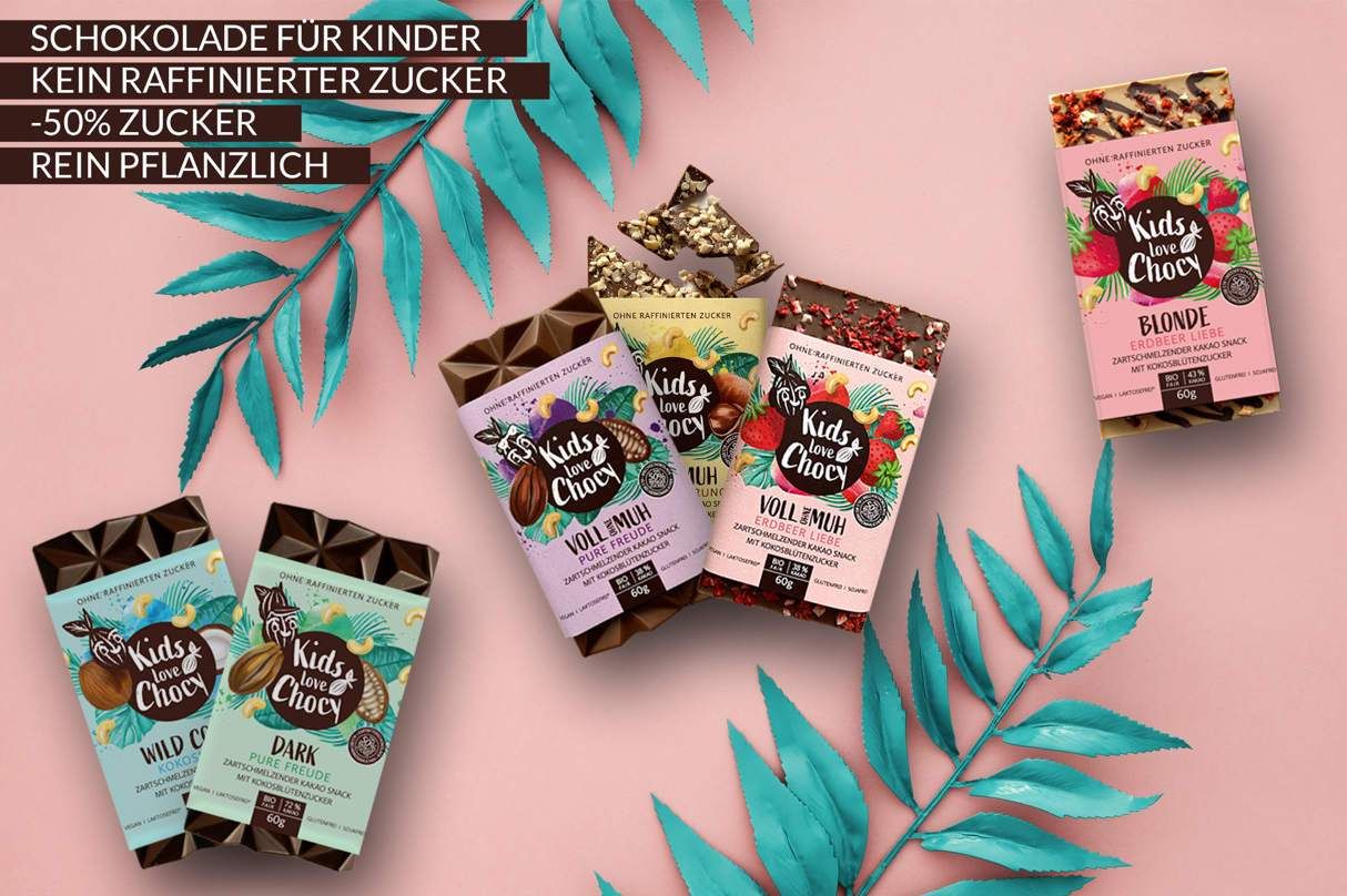 Die neuen Schokoladen von Kids Love Chocy