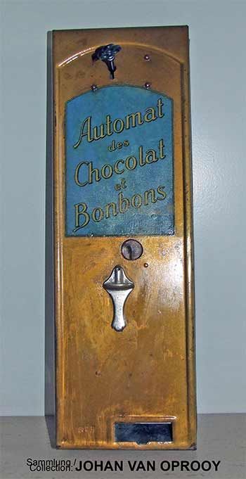 Schokoladen Automat Chocolat Bonbons