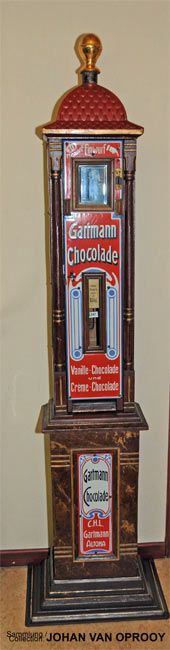 Schokoladen Automat Gartmann 1903