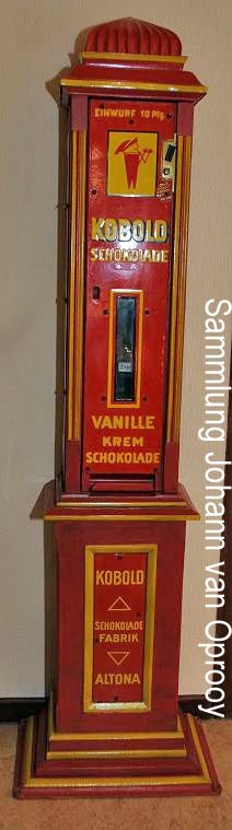 Schokoladen Automat Kobold, Altona 1915