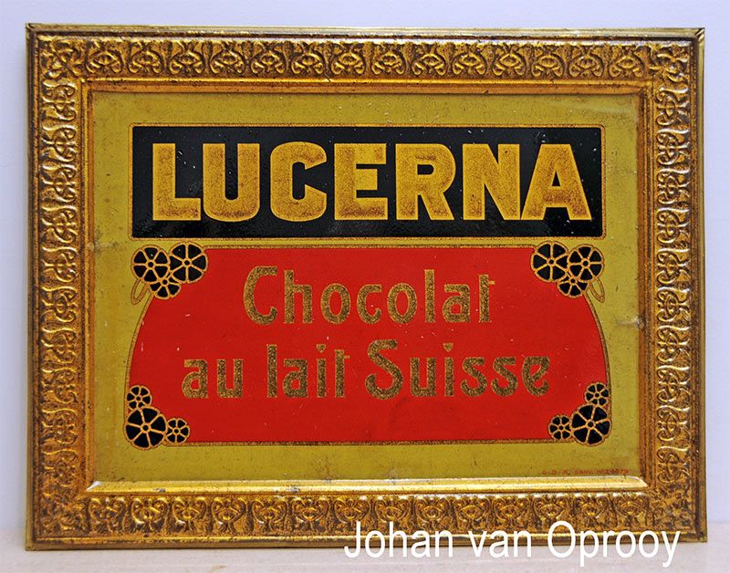 Lucerna, Schweizer Schokolade, 1925