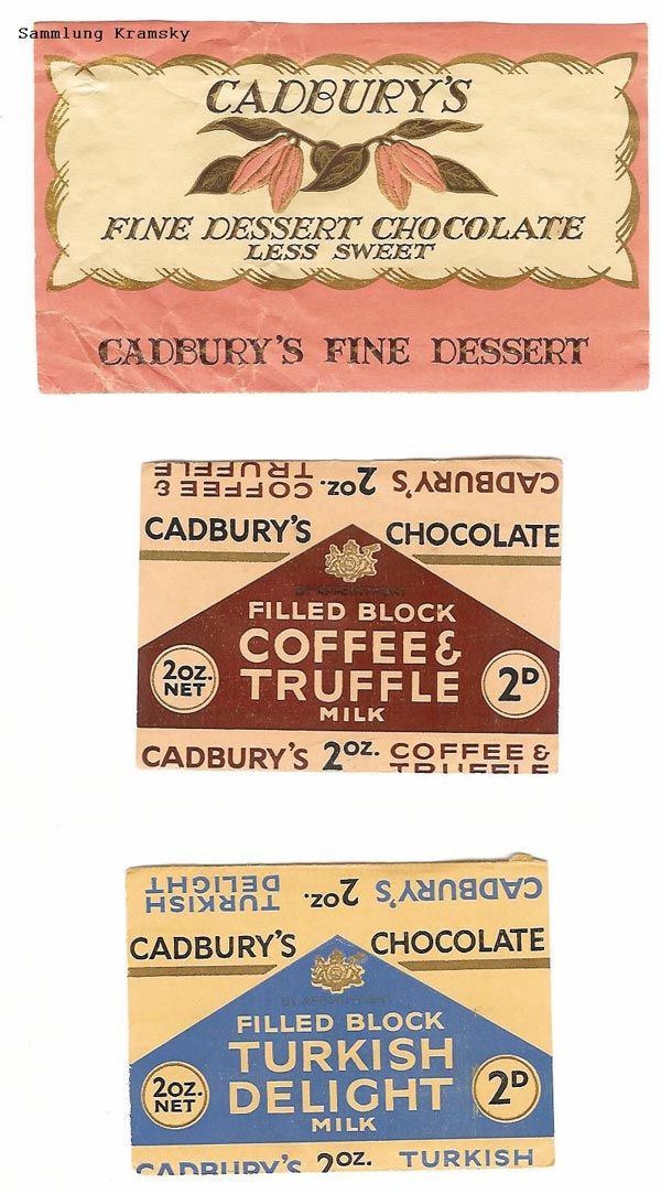 Cadbury, England (Vor dem 2. Weltkrieg)