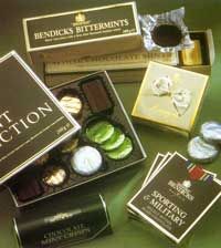 Mint Schokoladen von Bendicks
