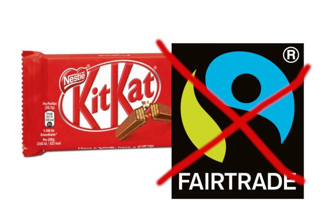 Nestlé streicht Fairtrade für KitKat
