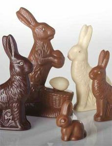 Schokoladen-Osterhasen von Berner