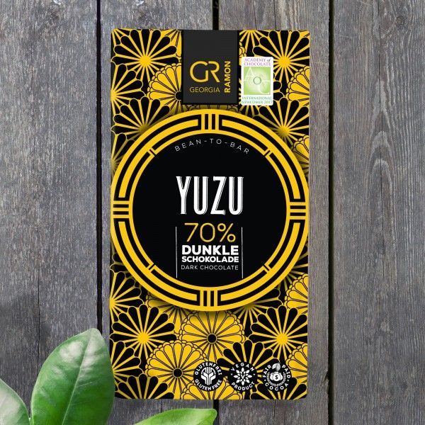 Neue Bean to Bar Schokolade mit Yuzu von Georgia Ramon Neue Bean to Bar Schokolade mit Yuzu von Georgia Ramon