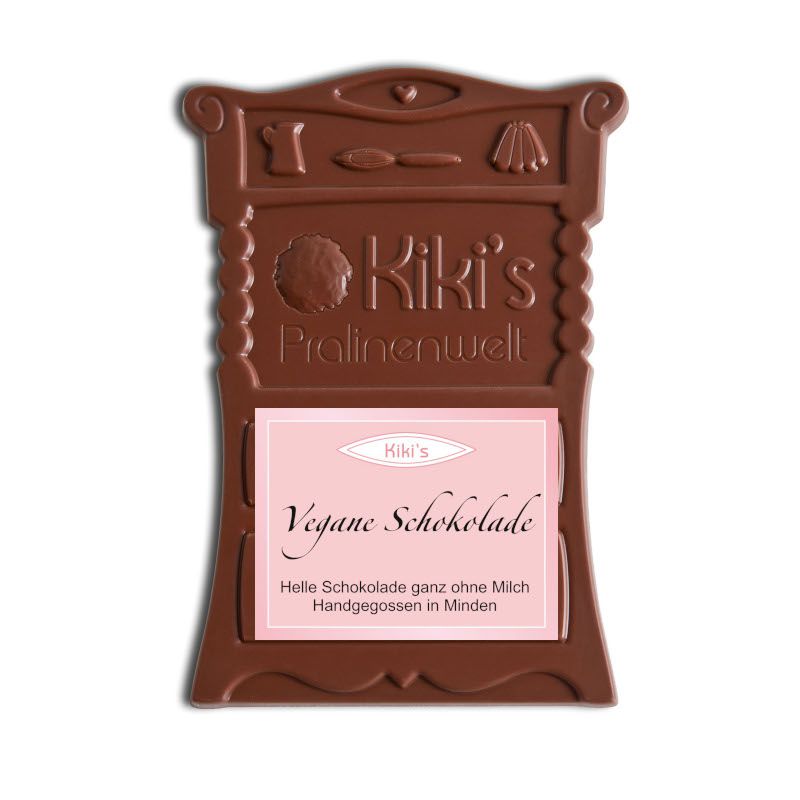 Neue vegane Schokolade von Kiki's Pralinenwelt Neue vegane Schokolade von Kiki's Pralinenwelt