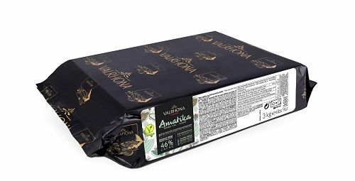 Amatika 46% - Erste vegane Grand Cru Schokolade von Valrhona Amatika 46% - Erste vegane Grand Cru Schokolade von Valrhona