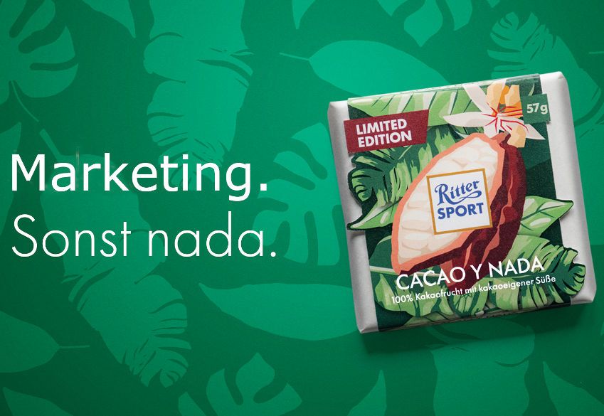 Cacao y nada oder doch eher Marketing y nada bei Ritter Sport.