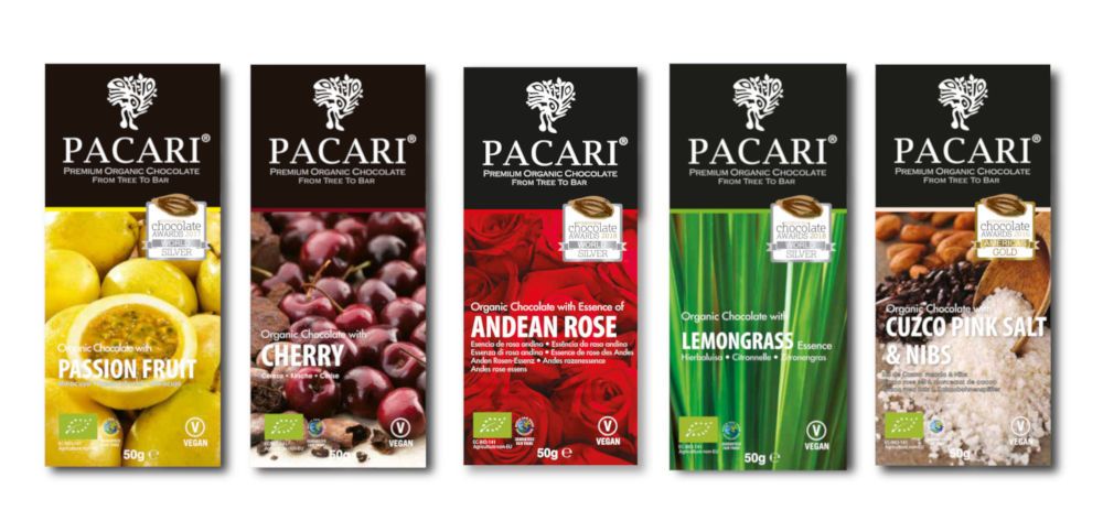 Fünf neue faire Bio Bean to Bar Schokoladen von Pacari