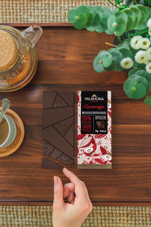 Valrhona Guanaja Grands Crus Tafelschokolade 70% Kakaoanteil Valrhona Guanaja Grands Crus Tafelschokolade 70% Kakaoanteil