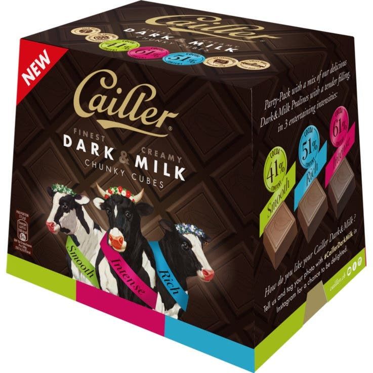 Kein Erfolg: Dark & Milk Schokolade von Cailler
