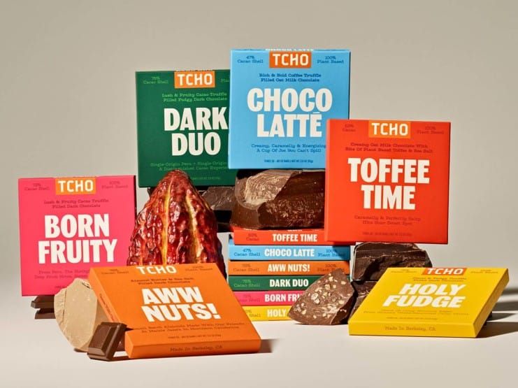 Neues Verpackungsdesign der Tafelschokoladen bei Tcho Chocolate