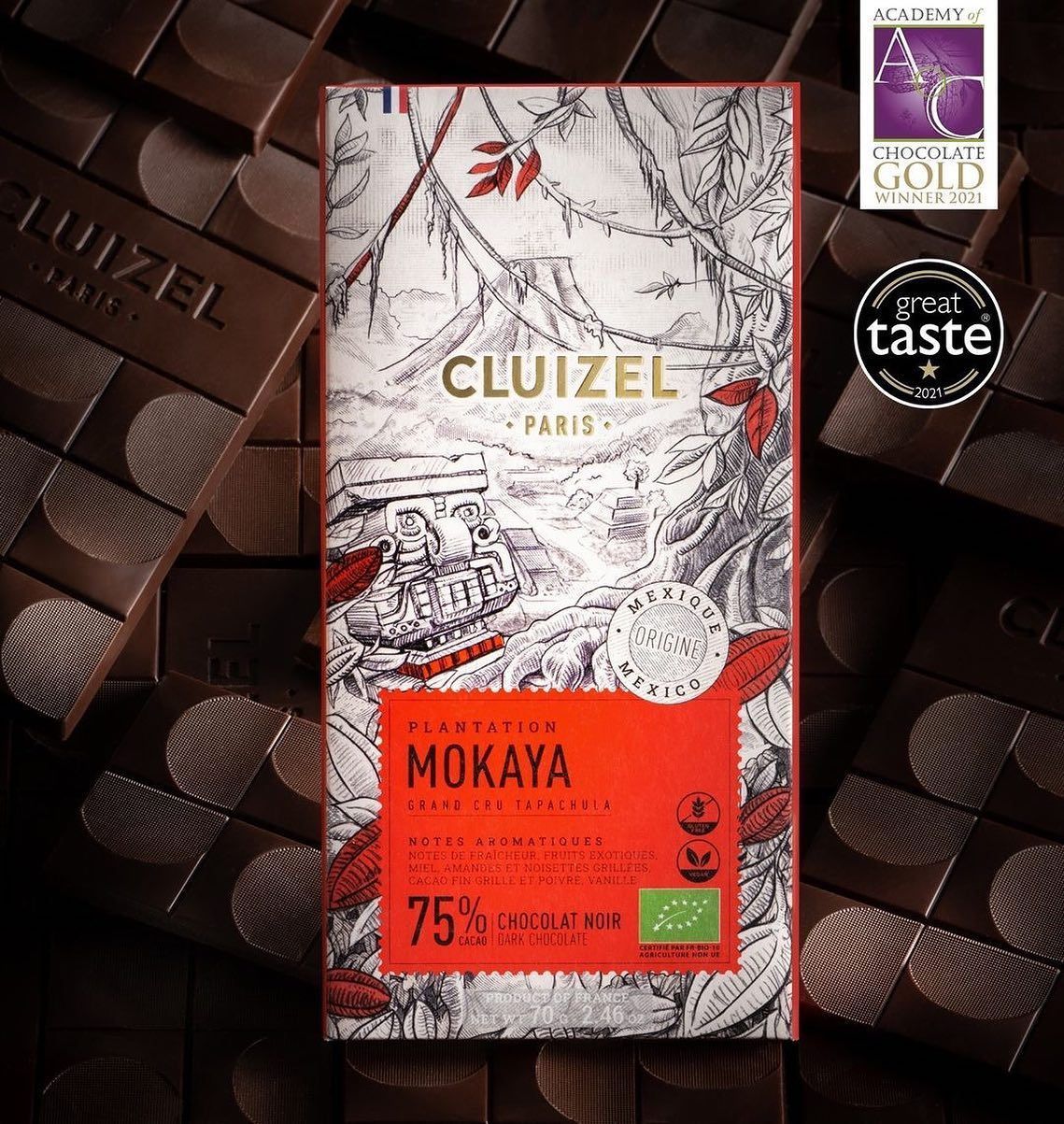 Gold der Academy of Chocolate: Mokaya von Cluizel