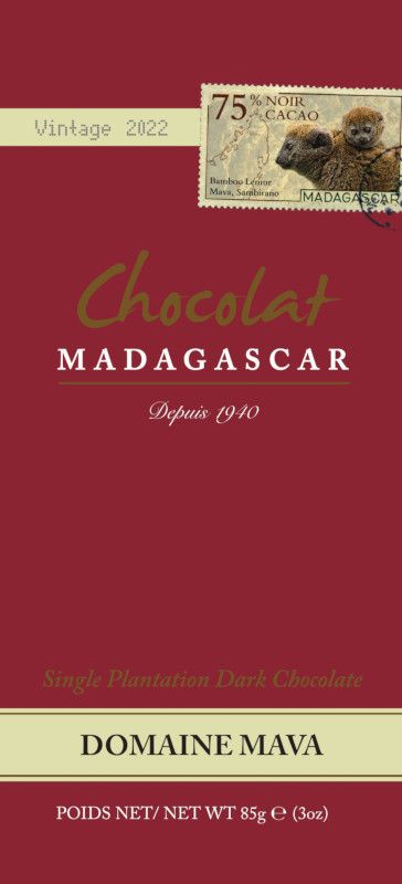 Single Domain - Mava Plantage - 75 % Schokolade von Chocolat Madagascar Single Domain - Mava Plantage - 75 % Schokolade von Chocolat Madagascar