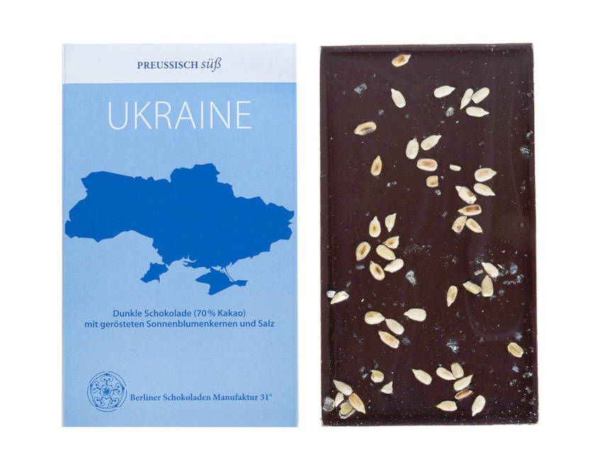 Preussisch-süß Benefiz Schokolade für die Ukraine Preussisch-süß Benefiz Schokolade für die Ukraine