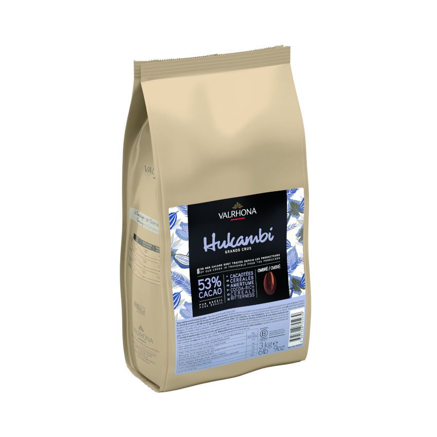 Hukambi - dunkle Milchkuvertüre von Valrhona Hukambi - dunkle Milchkuvertüre von Valrhona