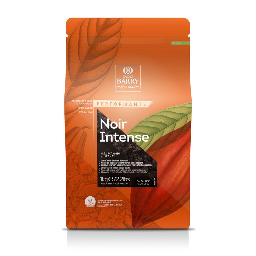 Neu: Noir Intense von Cacao Barry ersetzt das Intense deep black von Van Houten