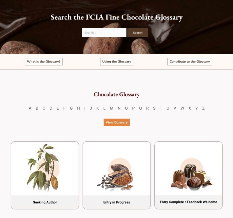 FCIA - Chocolate Glossary