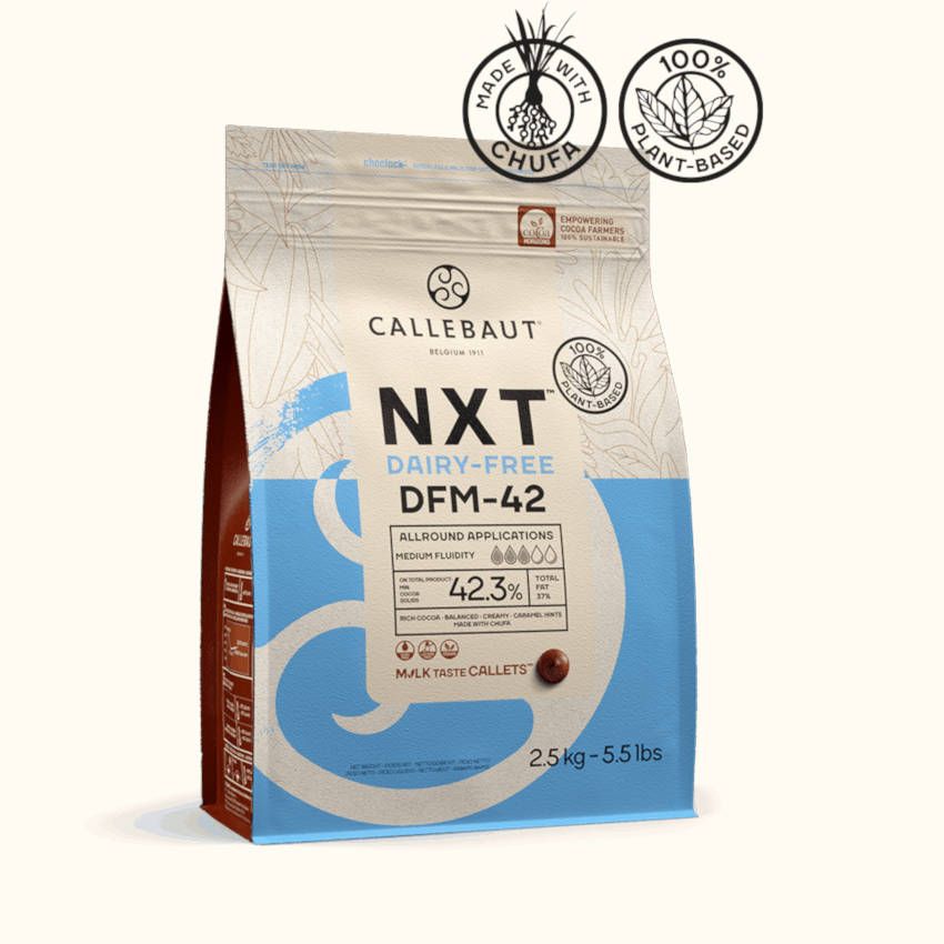 Callebaut NXT Milchfreie Kuvertüre mit Chufa Callebaut NXT Milchfreie Kuvertüre mit Chufa