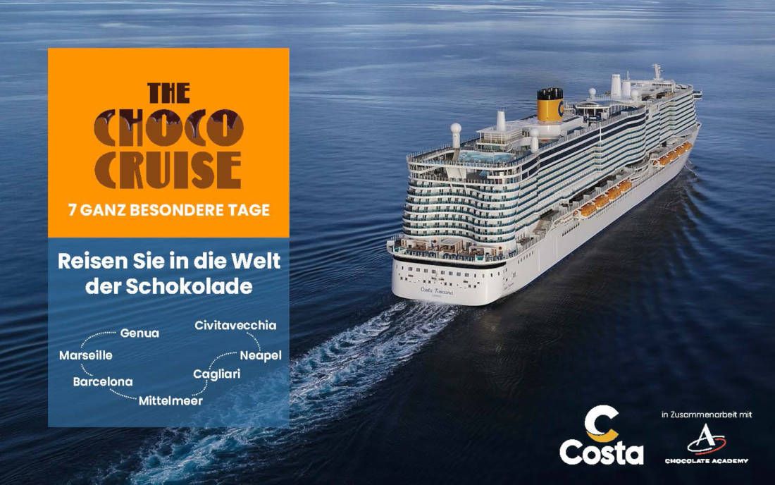 Schokoladen Kreuzfahrt von Costa und Barry Callebaut