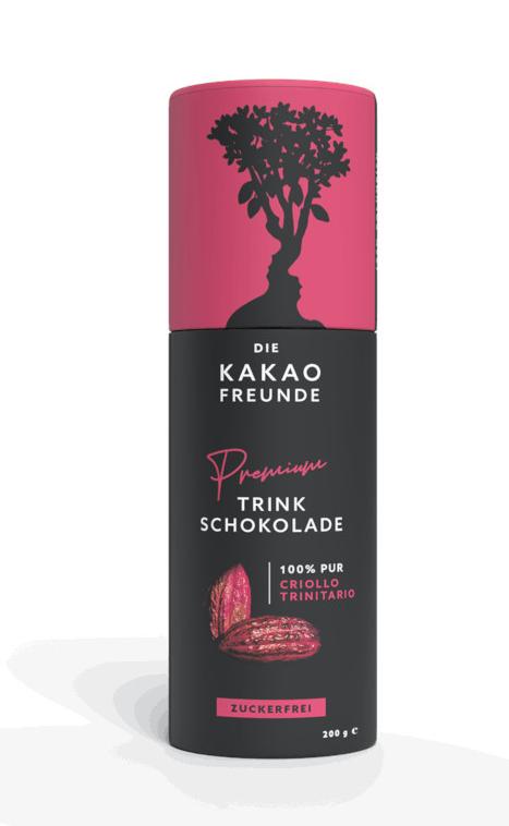 Trinkschokolade 100% Pur Kakaofreunde