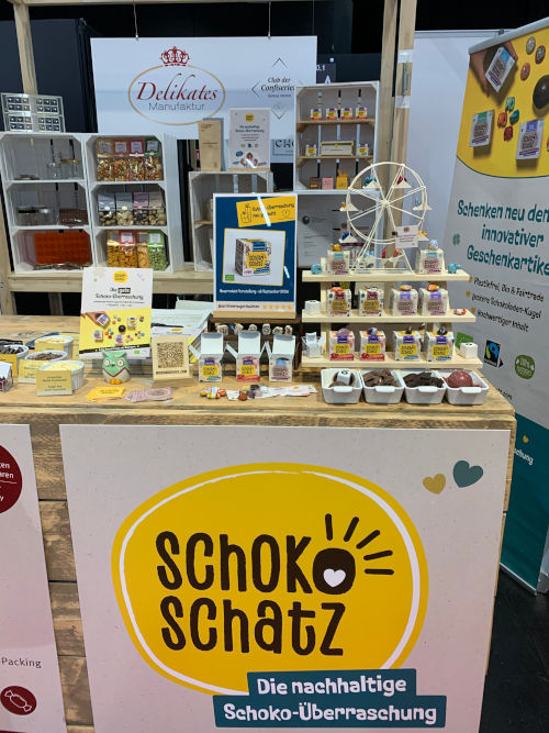 ISM Stand von Schoko Schatz