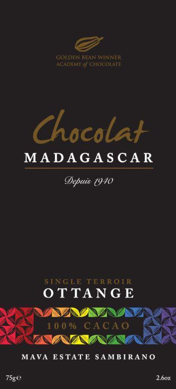 Ottange 100% Schokolade von Chocolat Madagascar