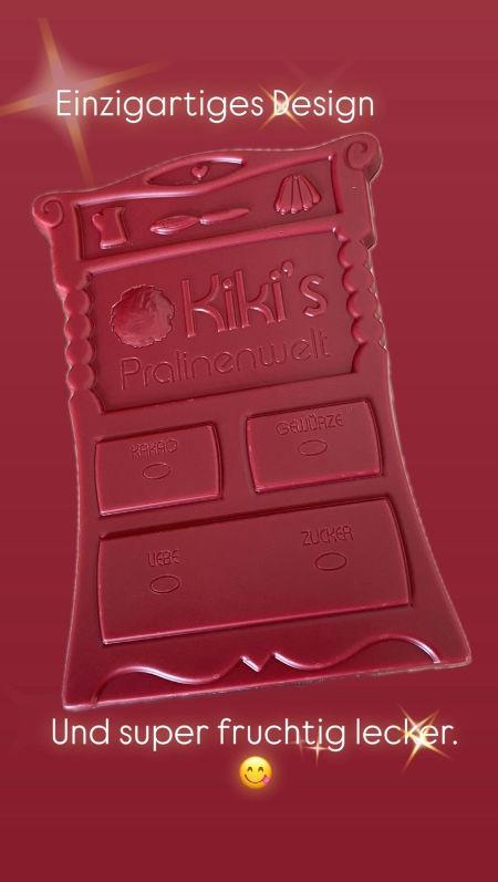 Himbeer Fruchttafel von Kiki's Pralinenwelt