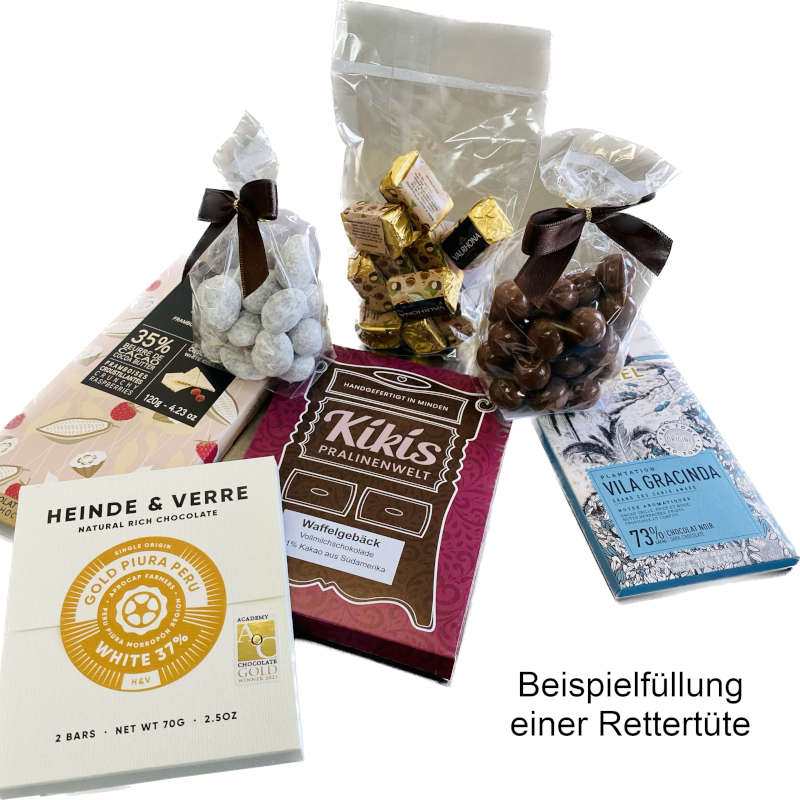 Beispielinhalt einer Rettertüte