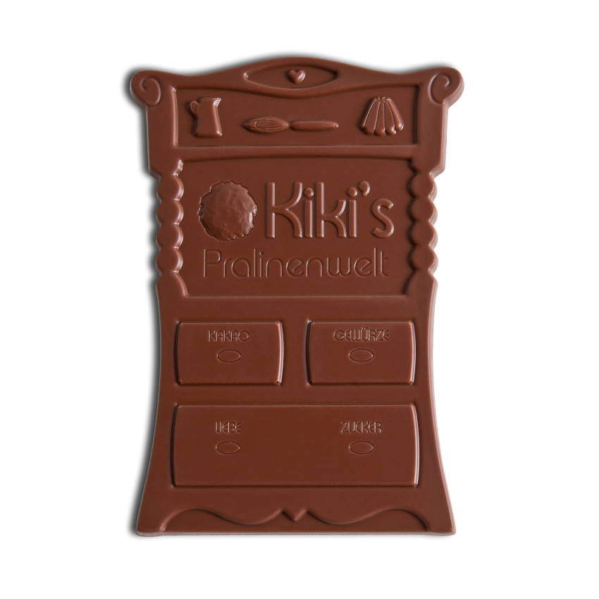 Kiki's Heumilch Wildkakao Schokolade 45% Kakao, unverpackt
