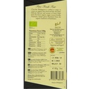 Rückseite der Bio 100% Kakao Tafel von Chocolat Madagascar