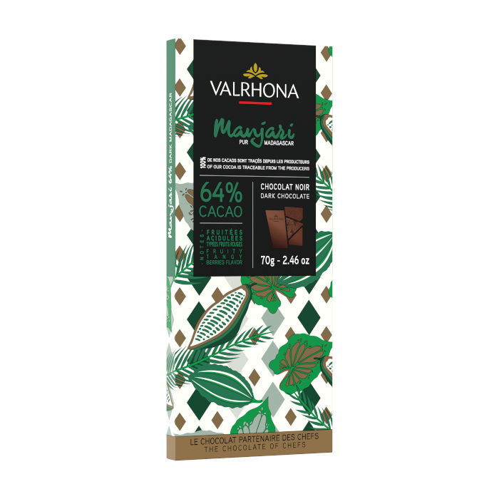 Manjari 64 % - Single Origin Tafelschokolade von Valrhona