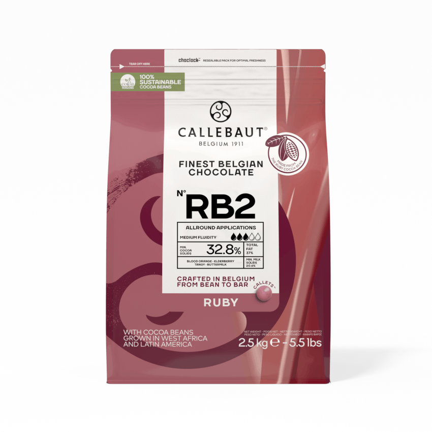 2,5kg Ruby RB2 Callebaut