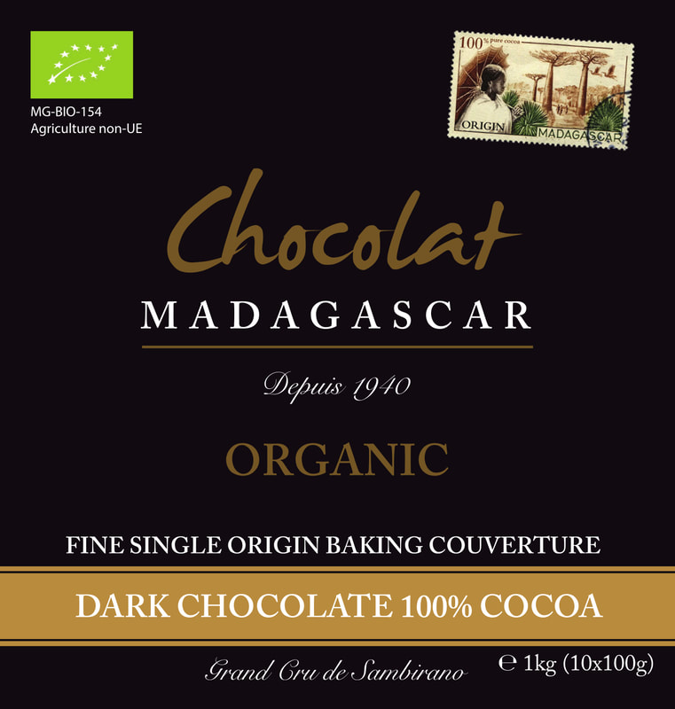 2kg Bio Kakaomasse 100% DROPS - Chocolat Madagascar