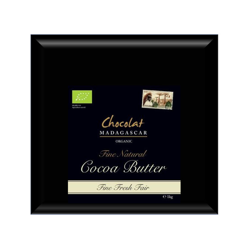 Bio Kakaobutter natural - Sambirano - Chocolat Madagascar