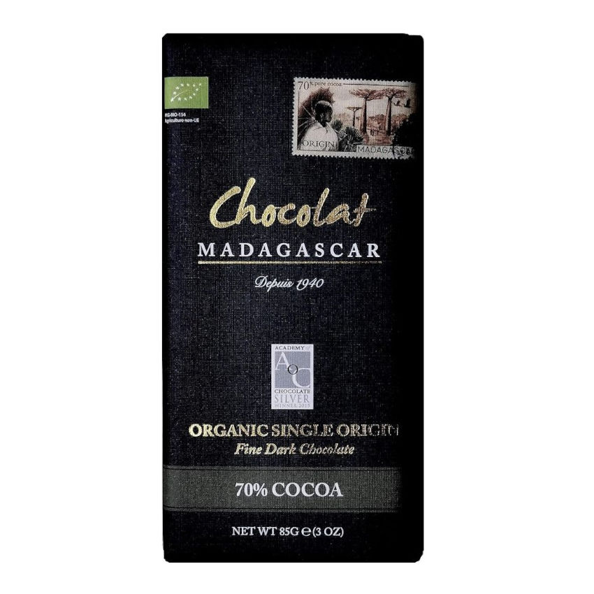 Bio Schokolade 70% Tafel von Chocolat Madagascar