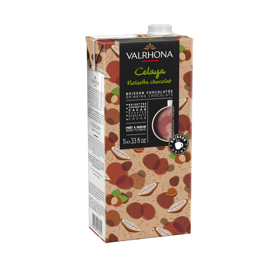 Celaya Noisette - Nougat Trinkschokolade von Valrhona
