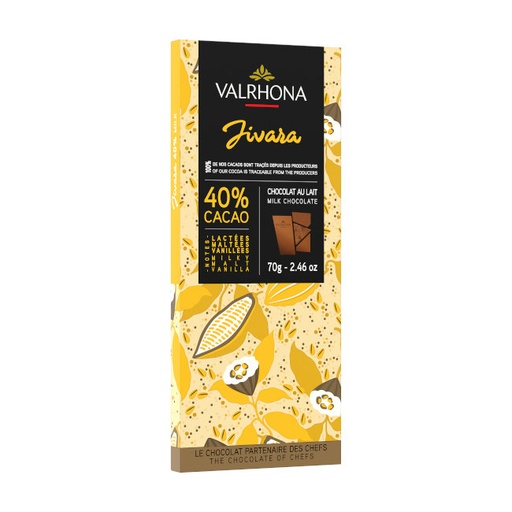 [161603] Jivara 40% - Tafel Vollmilchschokolade von Valrhona