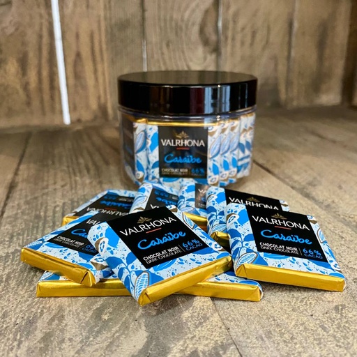 [caraibe-carres] Caraibe 66% Carrés 5g von Valrhona