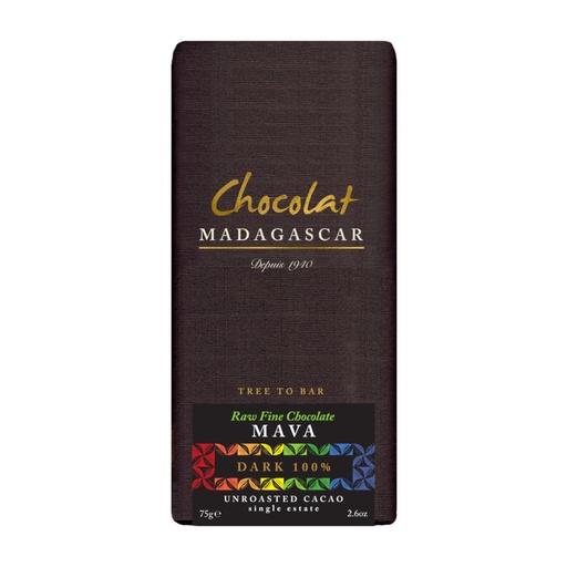 [170341] RAW 100% Plantage Mava - Chocolat Madagascar